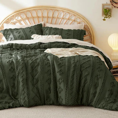 Boho Deluxe Tufted Decorative Quilt cover set (VIRAL ON TIKTOK)
